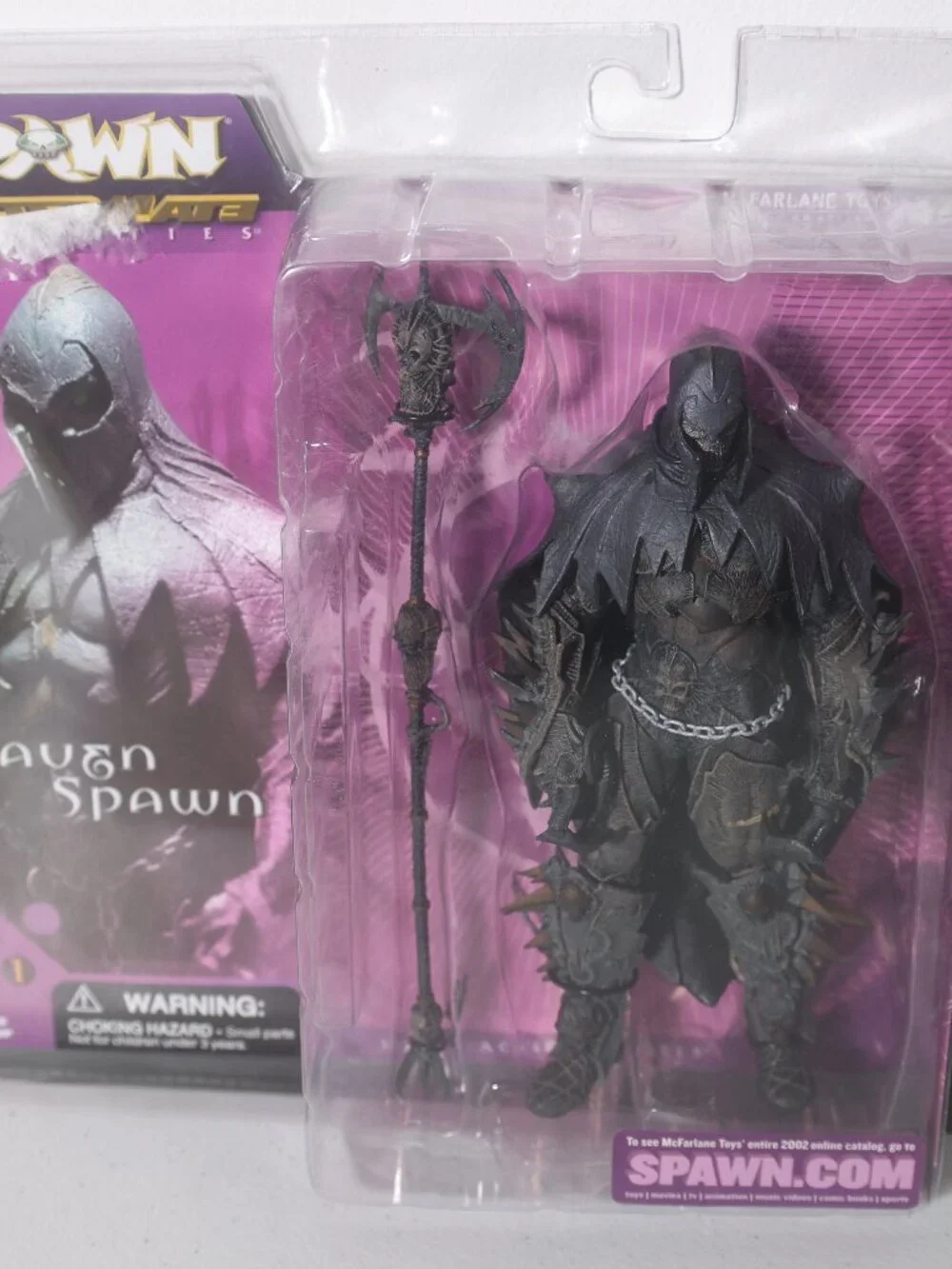 RAVEN SPAWN Action Figure Spawn Alternate Realities series 21 - 2002 Mcfarlane